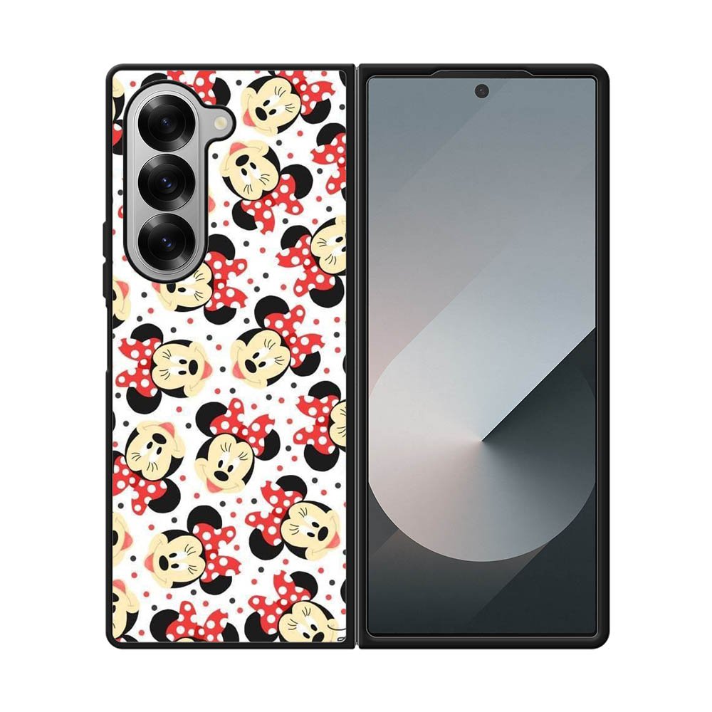 Disney Minnie Mouse Face Cute Samsung Galaxy Z Fold 7 5G Case OV4705