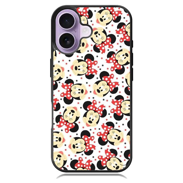 Disney Minnie Mouse Face Cute iPhone 17 Case OV4705