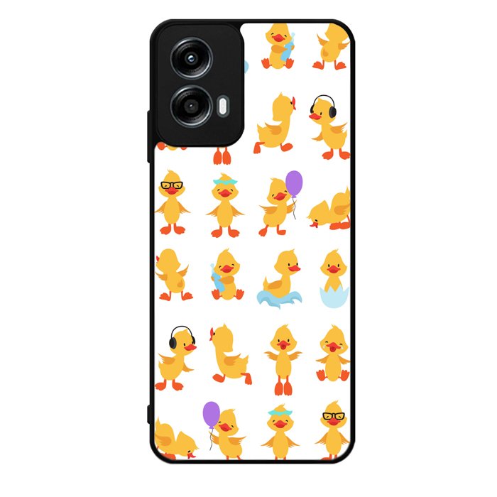 Duck Character Cute Motorola Moto G Play 2024 Case OV4789