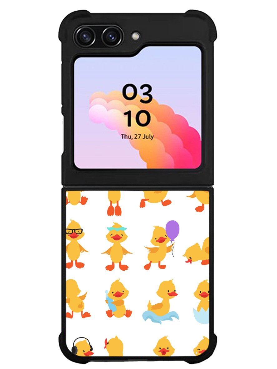 Duck Character Cute Samsung Galaxy Z Flip 5 5G 2023 Case OV4789