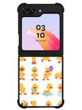 Duck Character Cute Samsung Galaxy Z Flip 5 5G 2023 Case OV4789