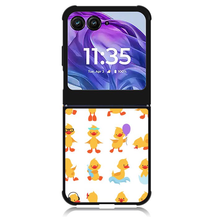 Duck Character Cute Motorola Moto Razr Plus 2024 , Moto Razr+ 2024 Case OV4789