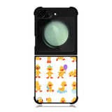 Duck Character Cute Samsung Galaxy Z Flip 6 5G 2024 Case OV4789