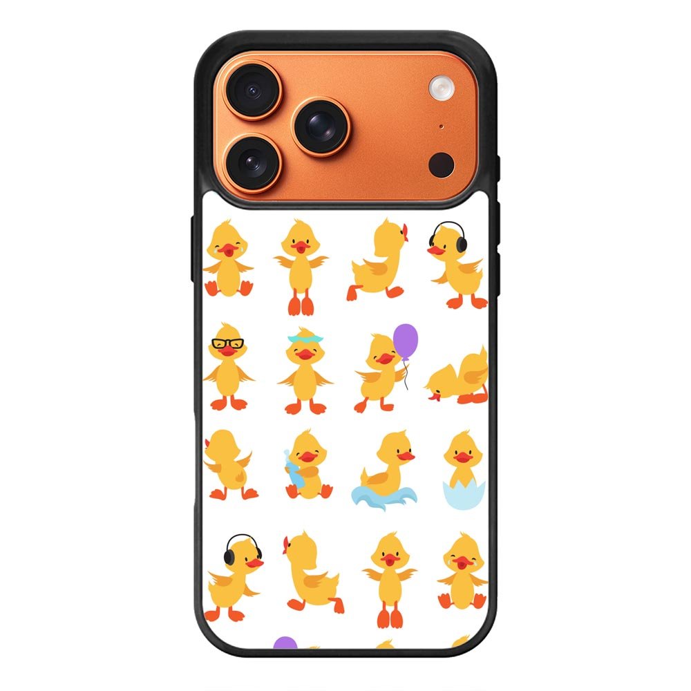 Duck Character Cute iPhone 17 Pro Max Case OV4789