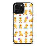 Duck Character Cute iPhone 16 Pro Case OV4789