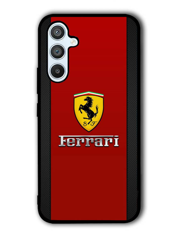 Ferrari Chrome Logo Samsung Galaxy A54 5G Case