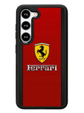 Ferrari Chrome Logo Samsung Galaxy S23 5G Case