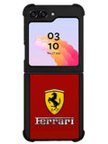 Ferrari Chrome Logo Samsung Galaxy Z Flip 5 5G 2023 Case