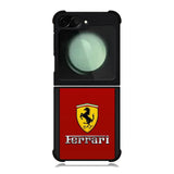 Ferrari Chrome Logo Samsung Galaxy Z Flip 6 Case