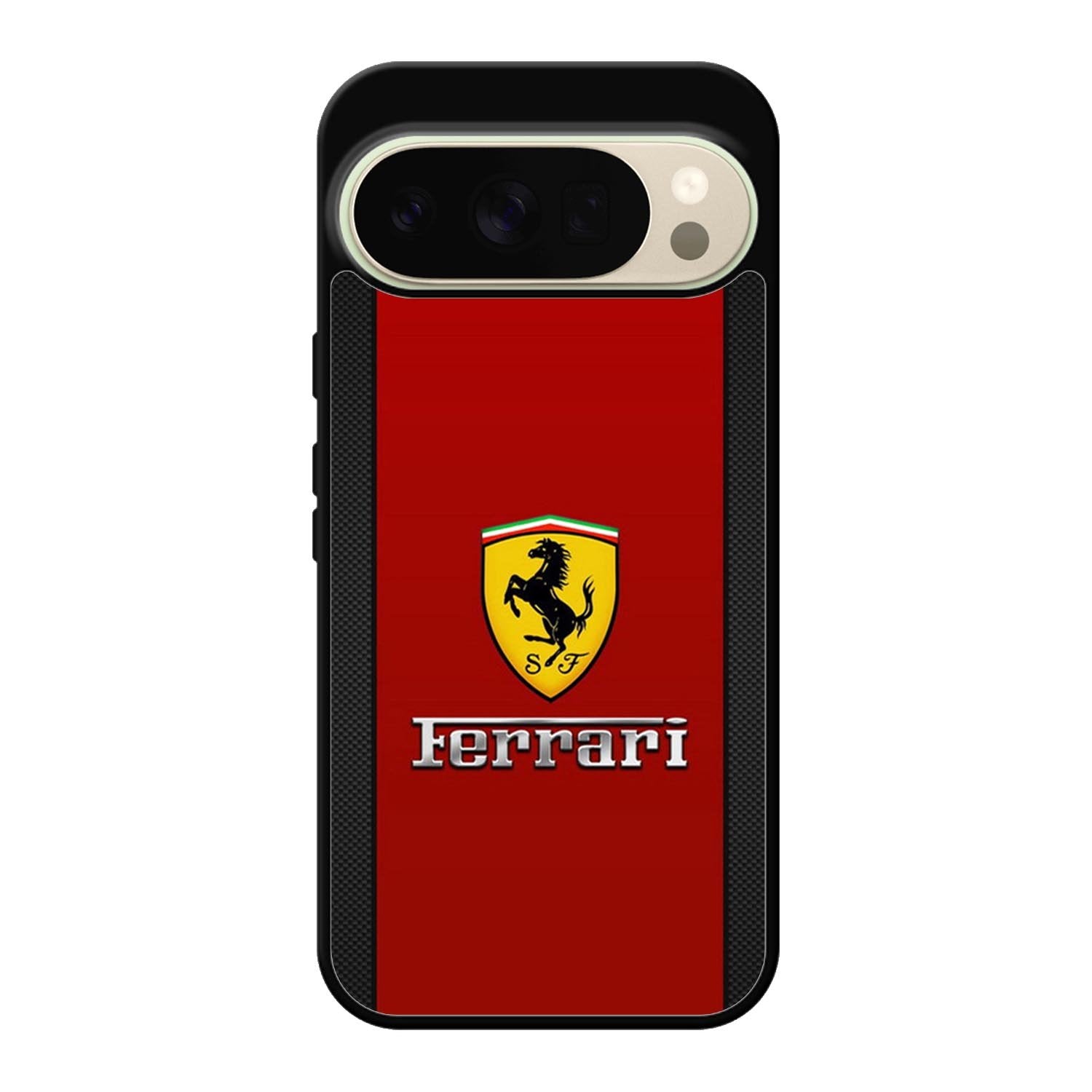 Ferrari Chrome Logo Google Pixel 10 Pro Case