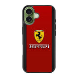Ferrari Chrome Logo iPhone 17 Case