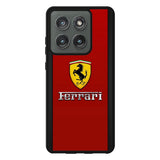 Ferrari Chrome Logo Motorola Moto Edge 2025 Case