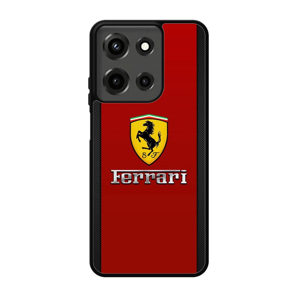 Ferrari Chrome Logo Motorola Moto G 5G 2025 Case OV4763