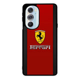 Ferrari Chrome Logo Motorola Moto Edge 2022 Case