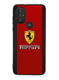 Ferrari Chrome Logo Motorola Moto G Pure 2021 , Moto G Power 2022 Case