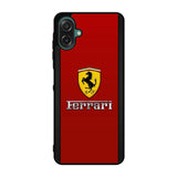 Ferrari Chrome Logo Samsung Galaxy A07 Case