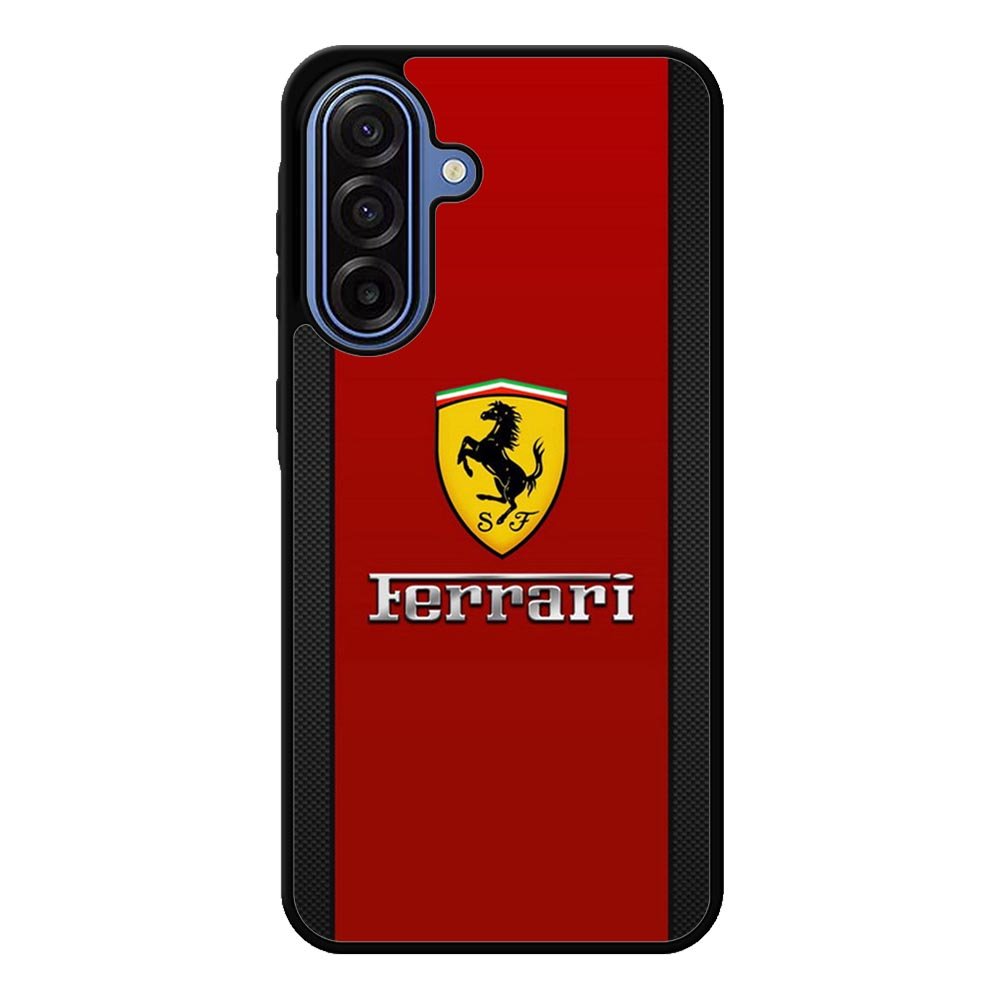 Ferrari Chrome Logo Samsung Galaxy A17 Case