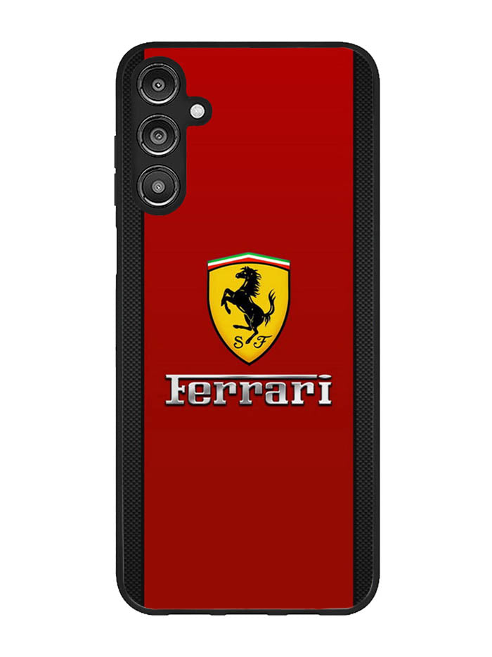 Ferrari Chrome Logo Samsung Galaxy A14 5G Case