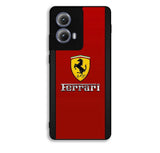 Ferrari Chrome Logo Motorola Moto Edge 2024 Case OV2193