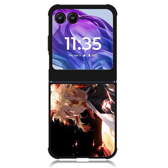 Flame Pillar Rengoku Kyoujurou Motorola Moto Razr Plus 2024 , Moto Razr+ 2024 Case OV4877