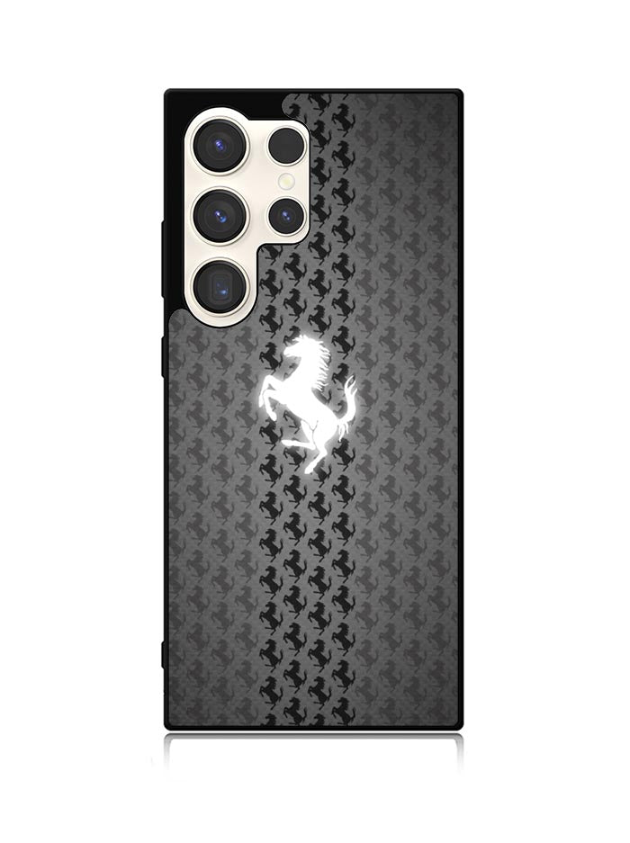 Glow Horse Ferrari Samsung Galaxy S25 Ultra 5G Case QC4934