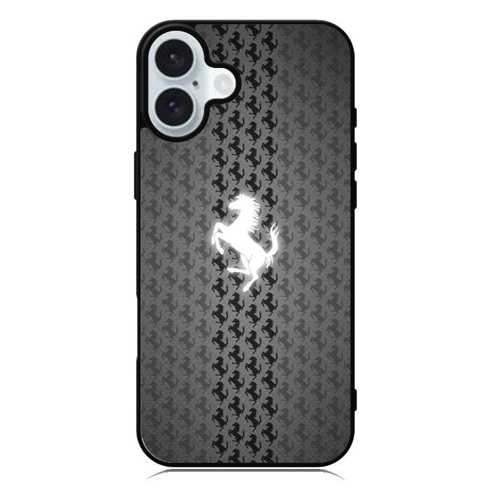 Glow Horse Ferrari iPhone 16 Case QC4934