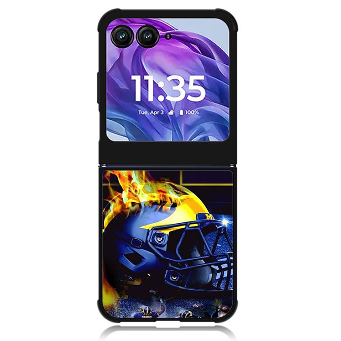 Go blue its are year Michigan Motorola Moto Razr Plus 2024 , Moto Razr+ 2024 Case OV4933