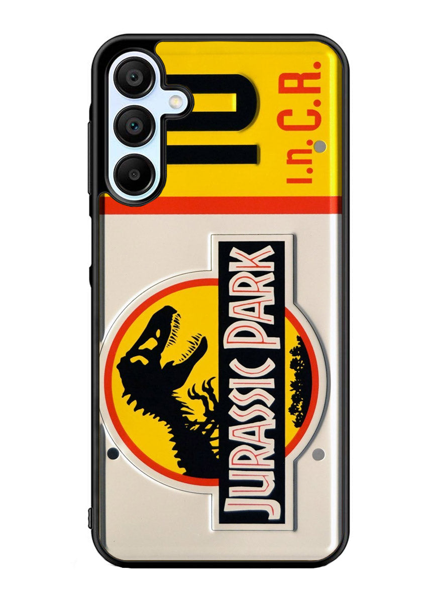Jurassic Park Jeep License Samsung Galaxy A25 5G Case