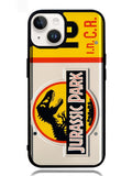 Jurassic Park Jeep License iPhone 14 Case OV3640