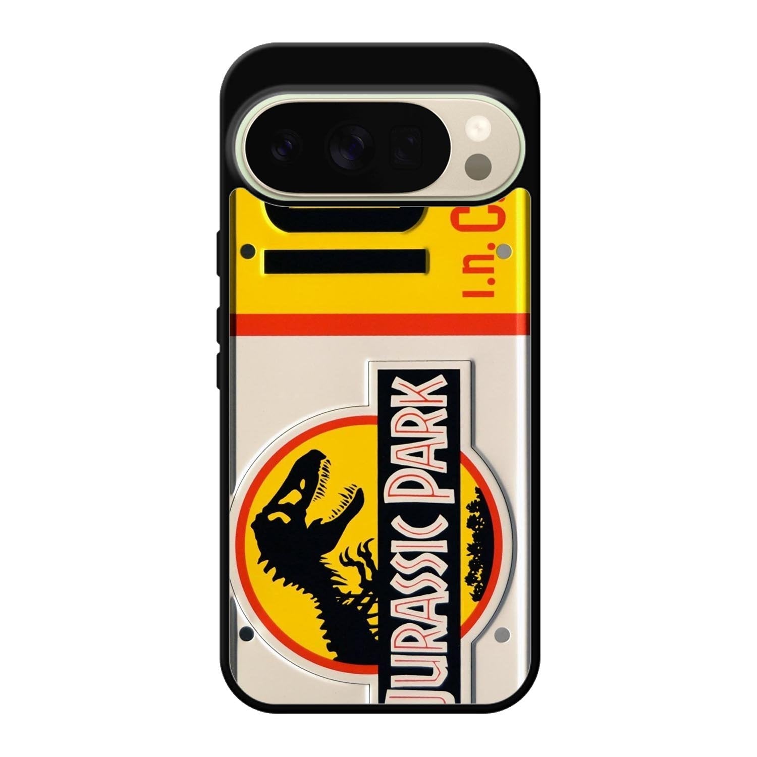 Jurassic Park Jeep License Google Pixel 10 Pro Case
