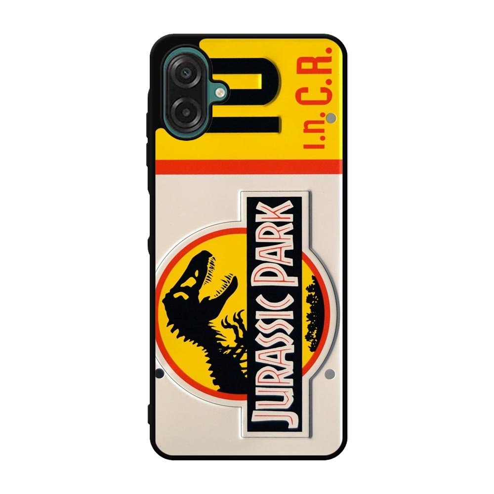 Jurassic Park Jeep License Samsung Galaxy A07 Case