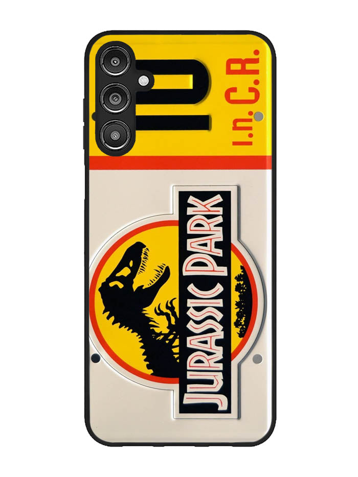 Jurassic Park Jeep License Samsung Galaxy A14 5G Case