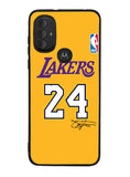 Lakers 24 Motorola Moto G Pure 2021 , Moto G Power 2022 Case
