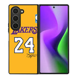 Lakers 24 Samsung Galaxy Z Fold 6 Case