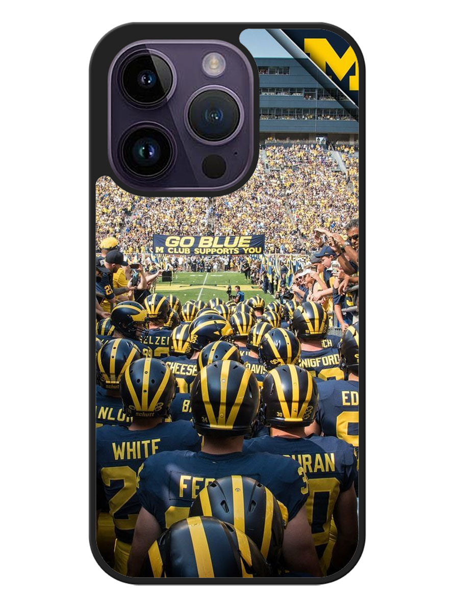 Michigan Wolverines iPhone 14 Pro Case OV3310