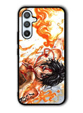 One Piece Fire Samsung Galaxy A14 5G Case QC2985