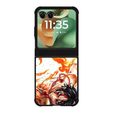 One Piece Fire Motorola Moto RAZR 2025 Case OV2985
