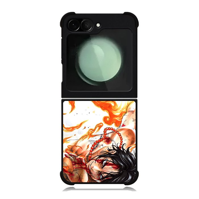 One Piece Fire Samsung Galaxy Z Flip 6 5G 2024 Case OV2985