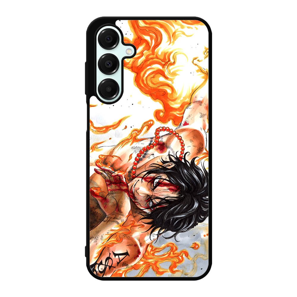 One Piece Fire Samsung Galaxy A16 Case OV2985