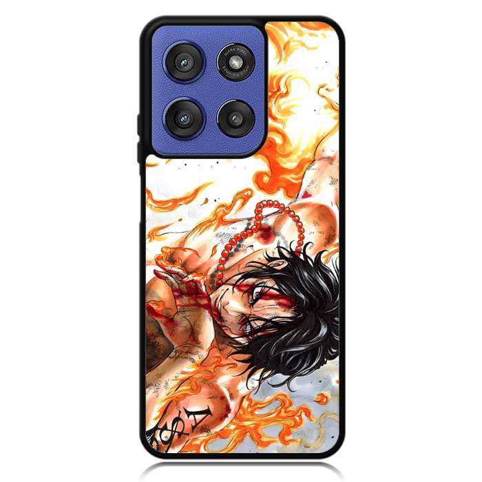 One Piece Fire Motorola Moto G Stylus 5G 2025 Case OV2985