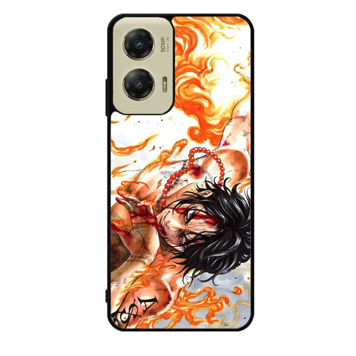 One Piece Fire Motorola Moto G Stylus 5G 2024 Case OV2985