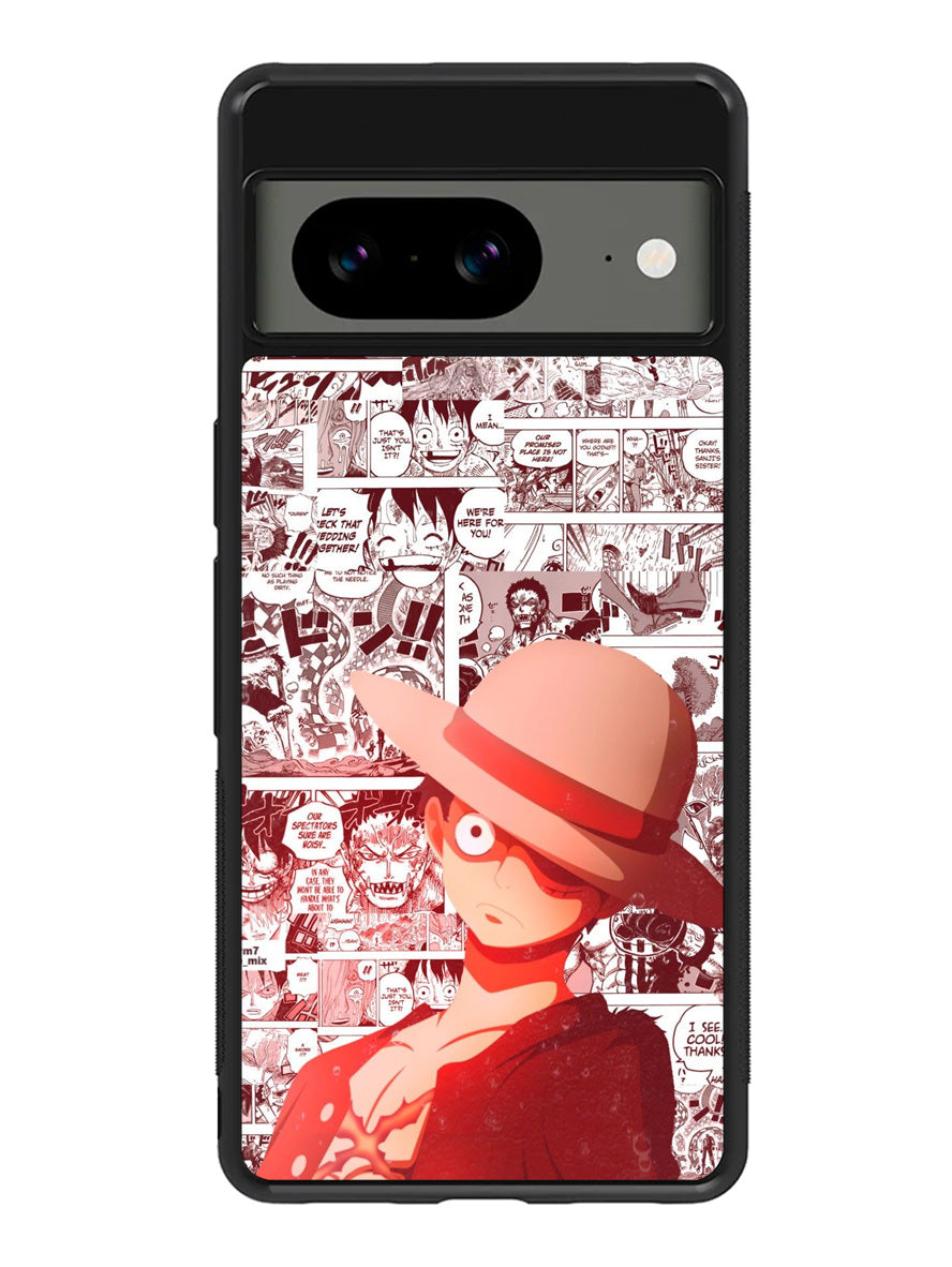 One Piece Luffy Google Pixel 8A Case QC2988