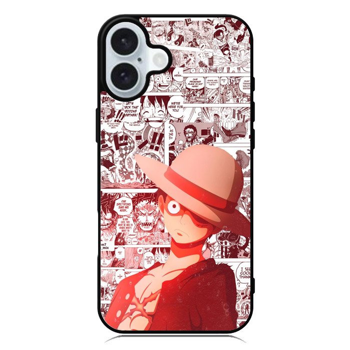 One Piece Luffy iPhone 16 Case QC2988