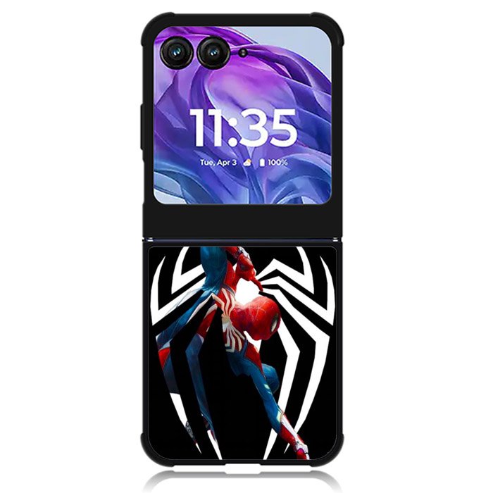 Spiderman PS4 Motorola Moto Razr Plus 2024 , Moto Razr+ 2024 Case OV2491