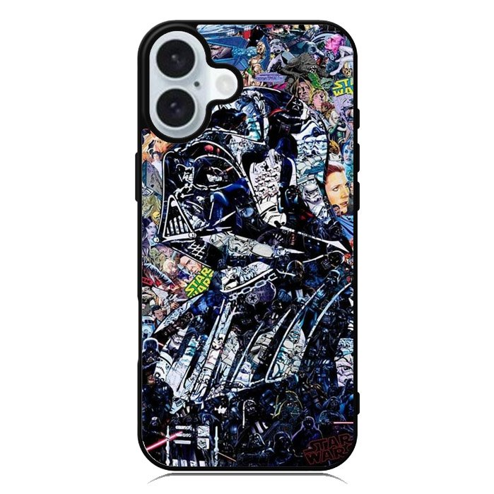 Star Wars Diamond Painting iPhone 16 Plus Case QC2386