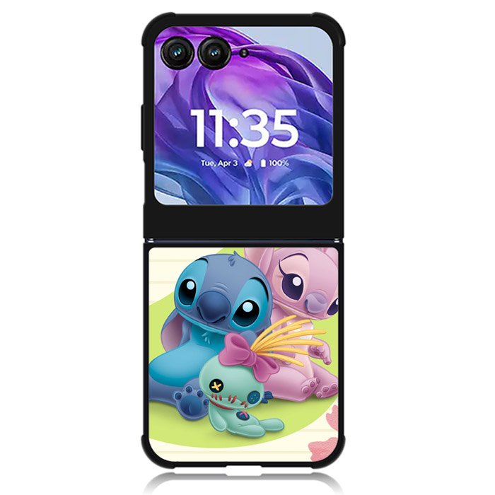 Stitch Disney 2nd Motorola Moto Razr Plus 2024 , Moto Razr+ 2024 Case