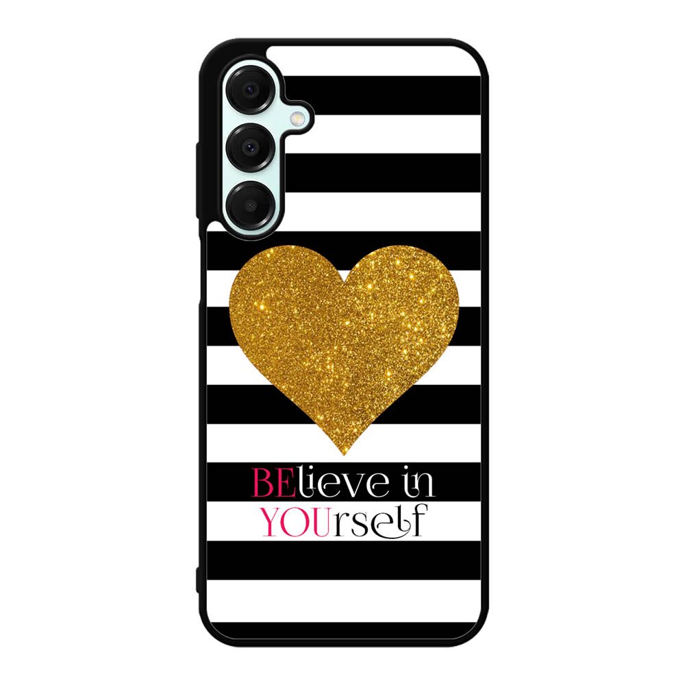 Stripes gold heart Samsung Galaxy A16 Case OV2313