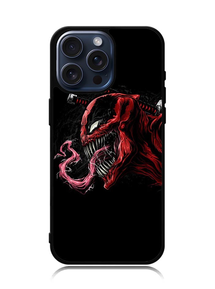 Venom Deadpool iPhone 15 Pro Case OV2039