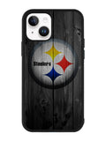 Pittsburgh Steelers Wood iPhone 14 Plus Case QC2863