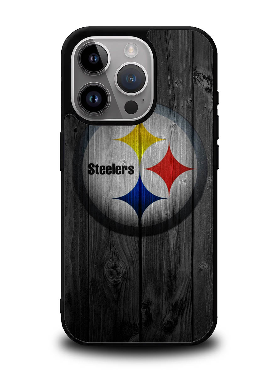Pittsburgh Steelers Wood iPhone 16 Pro Case OV2863